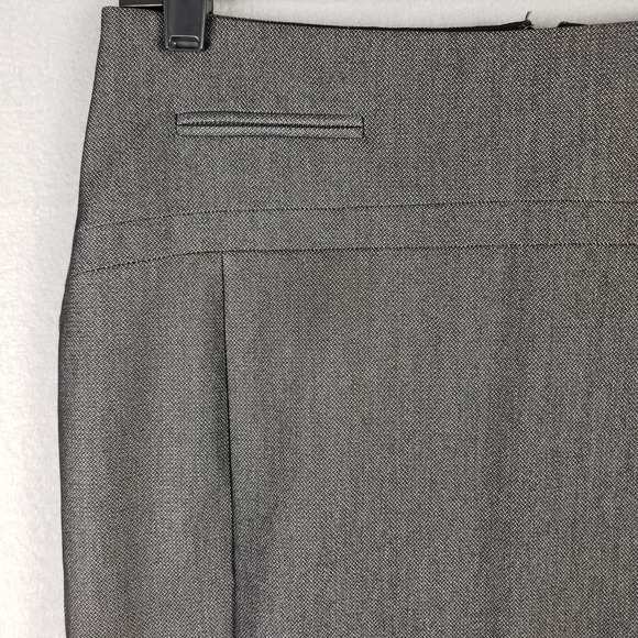 Express Women's Size 4 Herringbone Pencil Skirt Black Office Career Professional - Picture 2 of 12